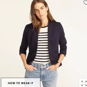 J Crew Going-out blazer in stretch twill H2743